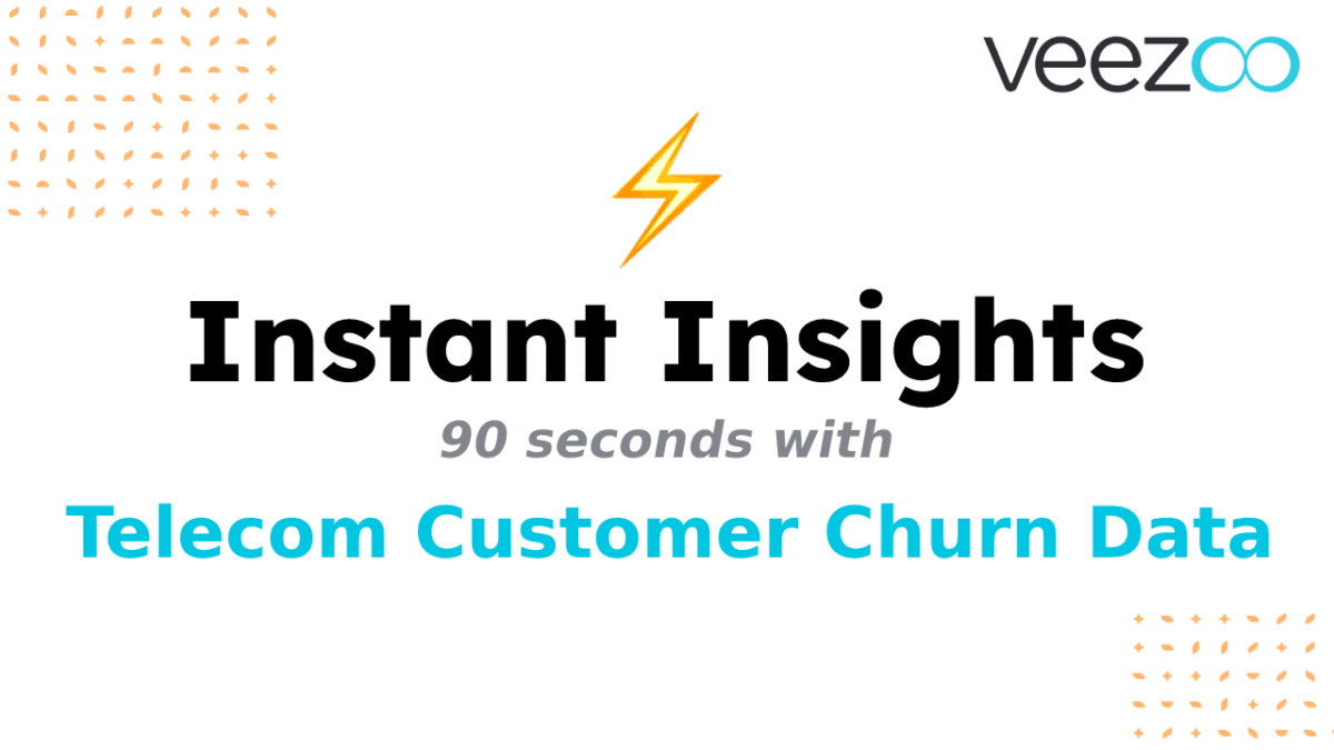 Instant Insights: 90s with Telecom Customer Data