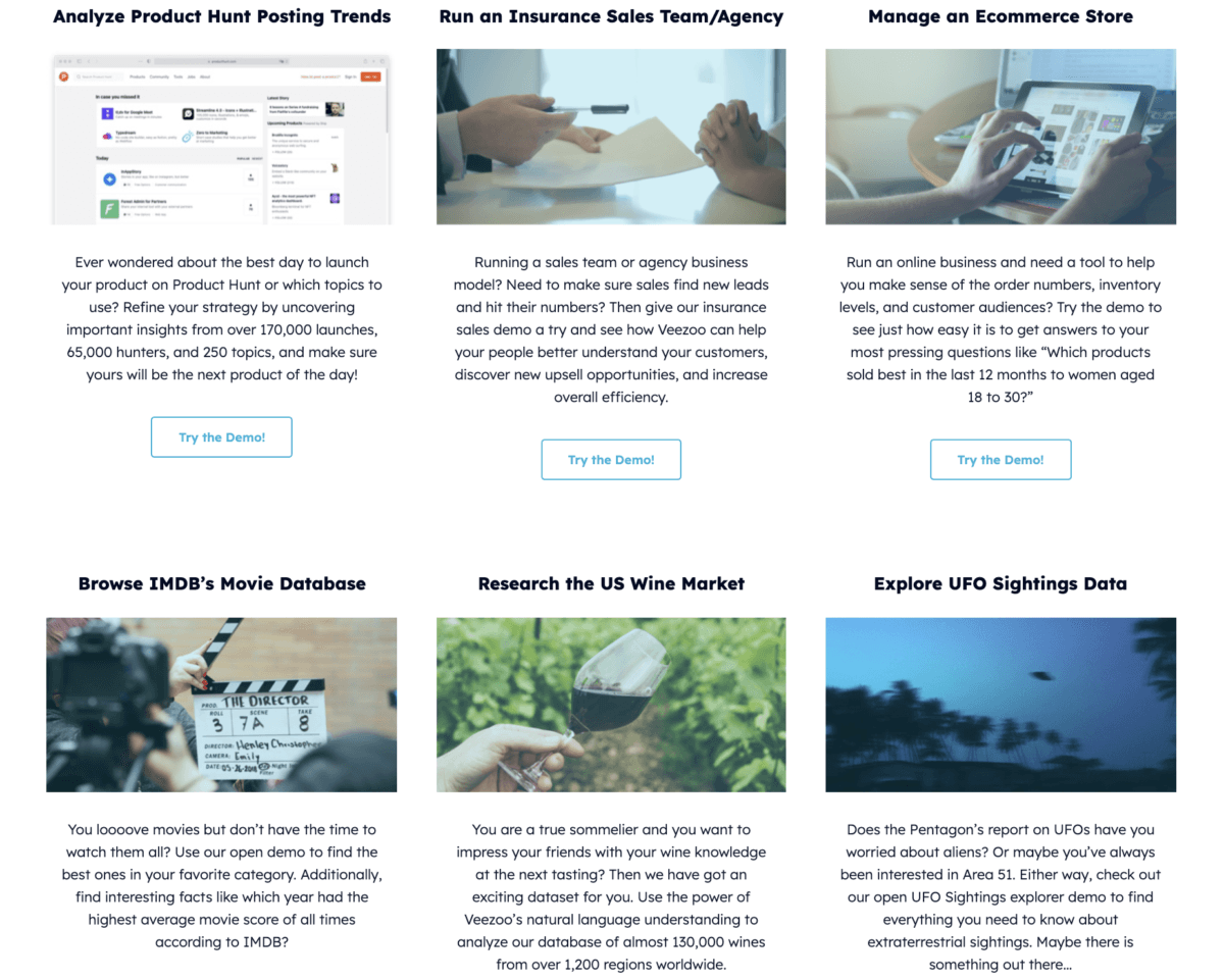 Transforming Open Datasets into Explorable Data Insights