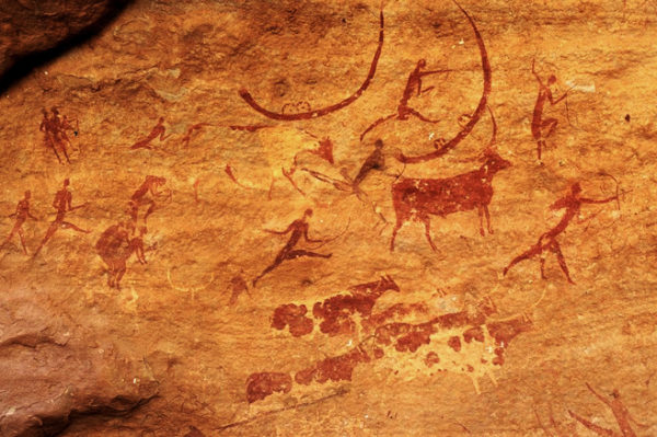 Cave paintings in Russia