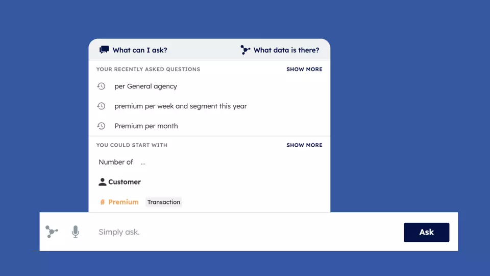 Veezoo autocomplete feature