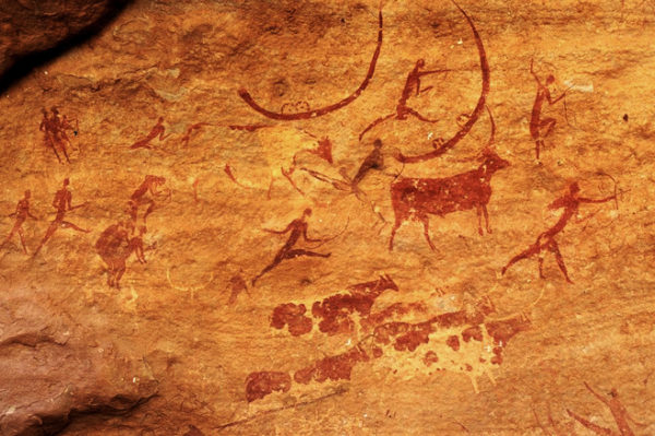 Cave paintings in Russia